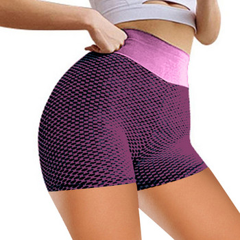 2021 Αθλητικό σορτς ψηλόμεσο γυναικείο ελαστικό παντελόνι γιόγκα για τρέξιμο Mujer για τρέξιμο