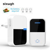 Bezvadu durvju zvana zvans, nav nepieciešams akumulators