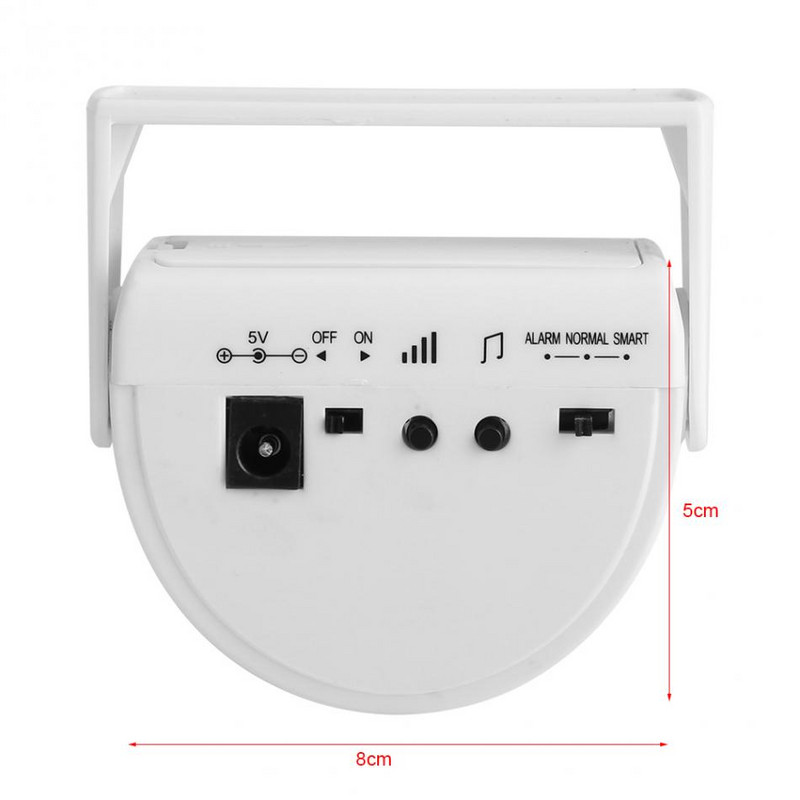 Sonerie fără fir pentru ușă Acasă Hotel Oaspeți Bun venit Sonerie Senzor de mișcare cu infraroșu Alarmă muzicală Sonerie pentru ușă