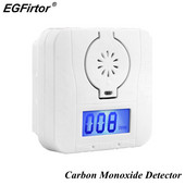 Sigurnosni alarm za ugljični monoksid Digitalno upozorenje Alarmni senzor Detektor Temp LCD zaslon Detektori ugljičnog monoksida Sigurnost doma
