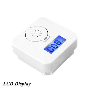 Охранителна аларма Въглероден окис Цифрово предупреждение Аларма Сензор Детектор Температура LCD дисплей Детектори за въглероден окис Домашна сигурност