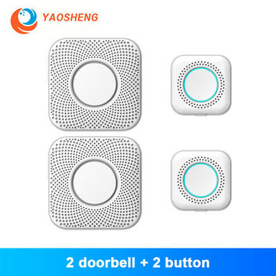 Wireless Doorbell Smart Home Wired Door Bell Welcome Home 36 τραγούδια Welcome Chimes Front Door Calls Wireless Bell For House