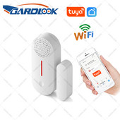 WiFi ajtó érzékelő Tuya Smart Door Nyitott zárt Érzékelők WiFi Alkalmazás Értesítés Google Kezdőlap Alexa ablak Nyitott érzékelő Intelligens élet