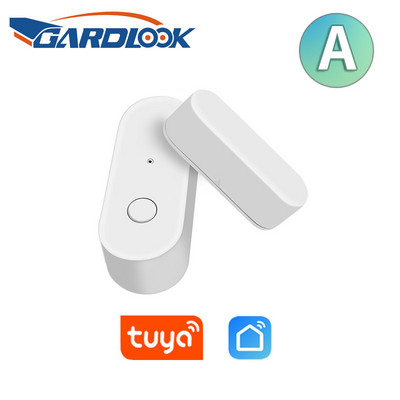 WiFi ajtó érzékelő Tuya Smart Door Nyitott zárt Érzékelők WiFi Alkalmazás Értesítés Google Kezdőlap Alexa ablak Nyitott érzékelő Intelligens élet