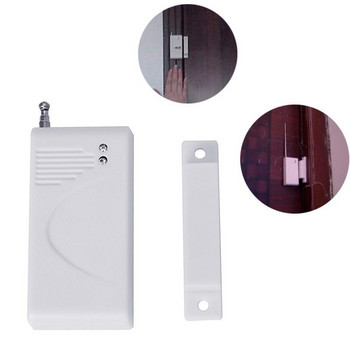 315MHz безжичен сензор за прозорец, врата, магнитен контакт, алармен детектор за дървена врата 2262 код Wireles GSM домашен алармен панел