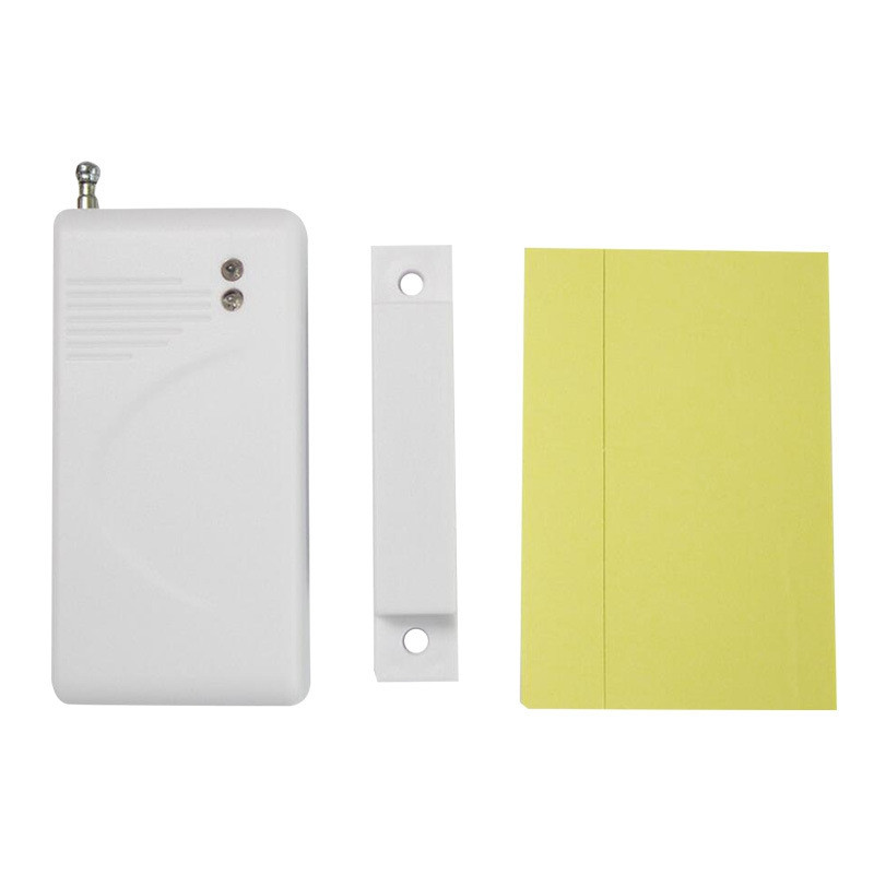 315MHz ασύρματος αισθητήρας πόρτας παραθύρου Μαγνητική επαφή Ανιχνευτής συναγερμού ξύλινης πόρτας 2262 Κωδικός Wireles GSM Πίνακας συναγερμού σπιτιού