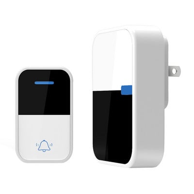 Saját tápellátású vízálló vezeték nélküli ajtócsengő Smart Home kültéri Nem szükséges elem