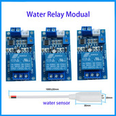 24V 5V 12V Senzor de scurgere de apă Modul releu Controler de nivel cu senzor de apă pentru Casă inteligentă Protecție de securitate pentru viață inteligentă