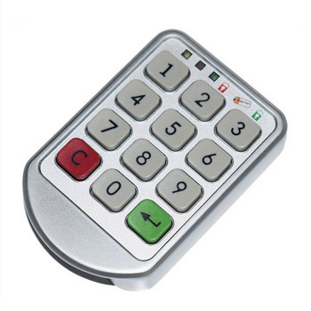 Интелигентна електронна ключалка с код на врата Цифрова парола Клавиатура с номер на шкафа Код на вратата на чекмеджето Шкаф за съхранение Защитна ключалка