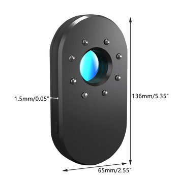 Mini Anti-Candid Camera Detector Travel Hotel Handheld Anti Peeping Theft Alarm Αισθητήρας προστασίας υπερύθρων