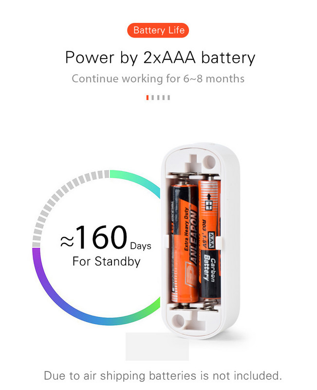 Tuya ZigBee Smart Vibration Sensor Smart Home Sigurnosni sustav zaštite Razbijanje vrata Prozor Protuprovalni alarm Praćenje u stvarnom vremenu