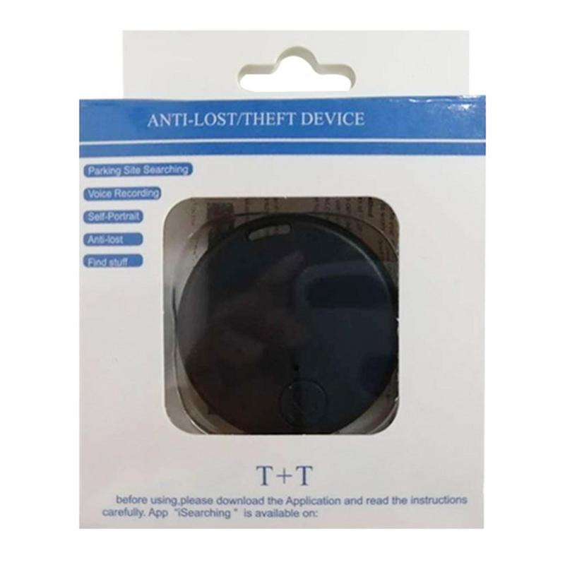 „Smart Mini GPS Tracker“ naminių gyvūnėlių sekimo įrenginys Lengvas, greitas vietos nustatymas, apsaugantis nuo pamestų raktų ieškiklio GPS žymos, suderinamos su „iOS Android“