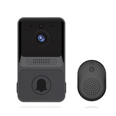 Belaidis durų skambutis „WiFi“ lauko HD kamera Apsaugos durų skambutis naktinio matymo vaizdo domofono balso keitimas namų monitoriui