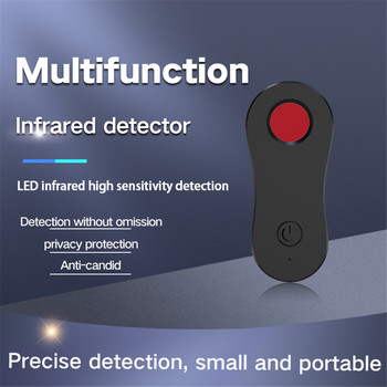 LED преносим анти-откровен детектор за камера за пътуване на открито Хотел под наем IR скрита инфрачервена камера Finder Артефакт Инструмент за сигурност