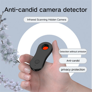 LED преносим анти-откровен детектор за камера за пътуване на открито Хотел под наем IR скрита инфрачервена камера Finder Артефакт Инструмент за сигурност