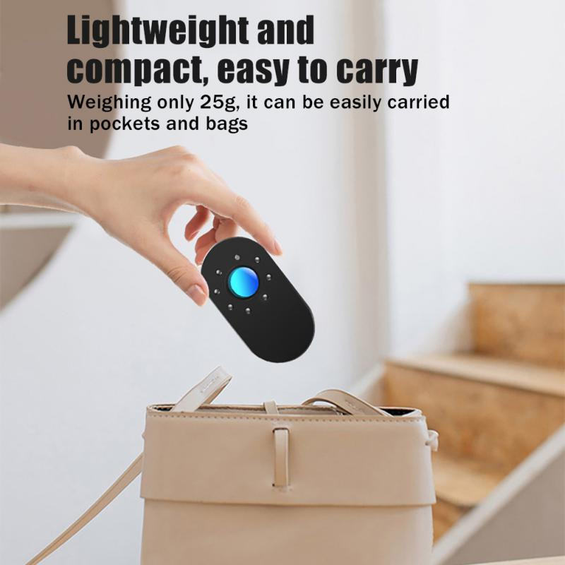 RYRA hordozható kémellenes rejtett kamera detektor infravörös érzékelés biztonsági védelem szállodai öltözőben nyilvános fürdőszoba kamerájához