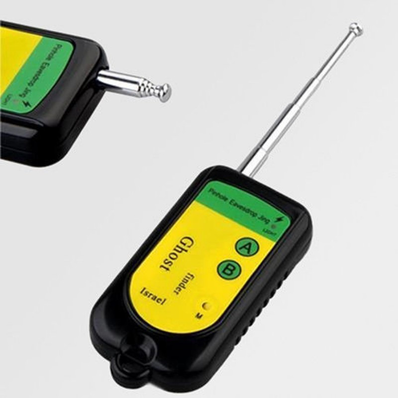 Nešiojamasis RF belaidžio signalo detektorius, seklys mini kameros ieškiklis viso dažnio tikrinimo aliarmo įrenginio apsaugos nuo šnipinėjimo radijo bangų detektorius