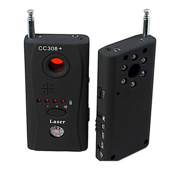 Камера Скрит търсач Анти-шпионски детектор за грешки CC308 Мини безжичен сигнал GPS устройство Блокиране на поверителност Радиолокатор Скенер Проследяване