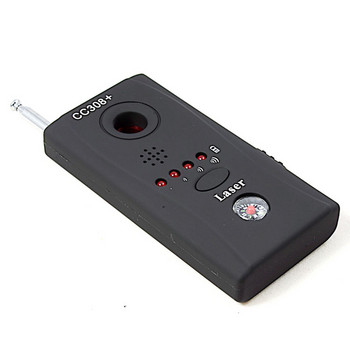 Камера Скрит търсач Анти-шпионски детектор за грешки CC308 Мини безжичен сигнал GPS устройство Блокиране на поверителност Радиолокатор Скенер Проследяване