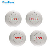 Buton SOS fără fir GauTone Buton de urgență pentru alarmă antiefracție la domiciliu de 433 MHz.