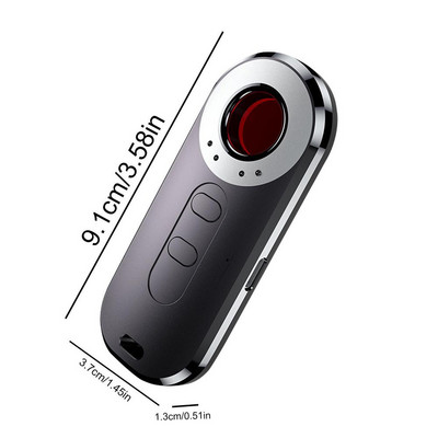 Kamera Detector Anti-Monitor 25H Working Wireless Signal Scanner GPS Tracker Detector Time Infraraudonųjų spindulių įrankis, skirtas namų biuro kelionėms