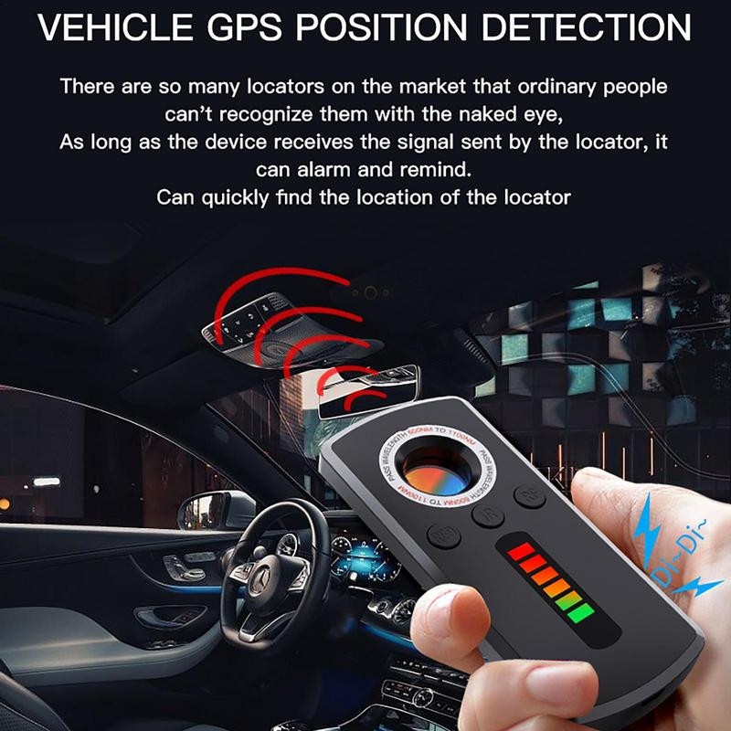 Προστασία ασφαλείας Anti Candid Camera Detector Mobile Scanner Usb Charge Exeal Conceal Camera Scan Detector Glasses