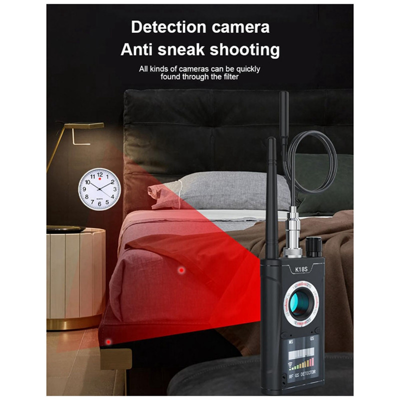 K18S višenamjenski detektor kamere za vožnju unatrag GSM audio uređaj za traženje grešaka GPS signal RF praćenje detektiranje