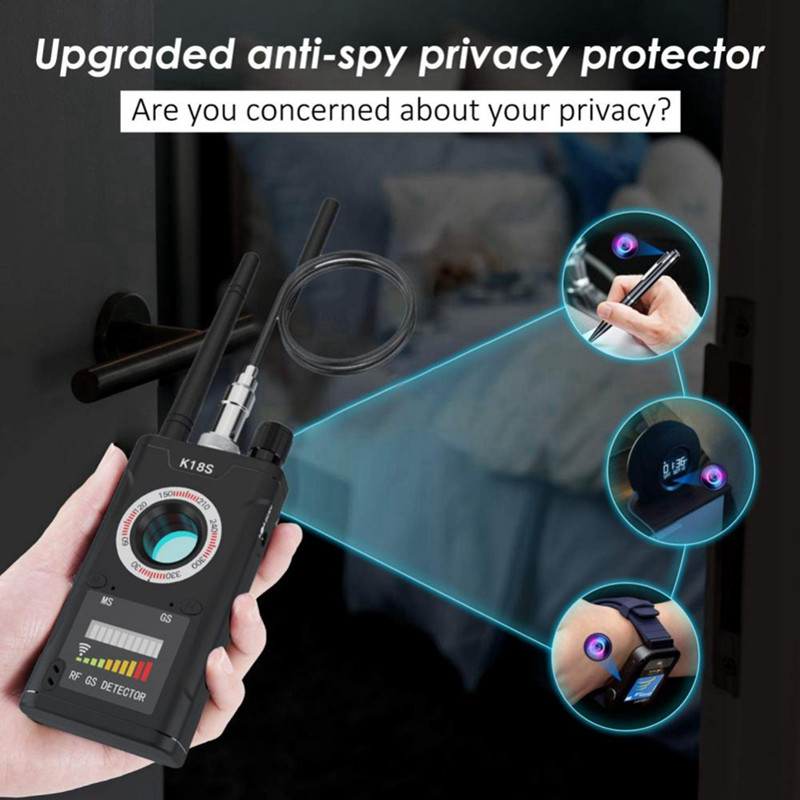 K18S višenamjenski detektor kamere za vožnju unatrag GSM audio uređaj za traženje grešaka GPS signal RF praćenje detektiranje