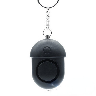 Alarmă personală de atac cu alarmă, breloc cu alarmă de securitate personală de 130 db cu LED pentru supraviețuire în situații de urgență sirenă anti-viol, aur roz