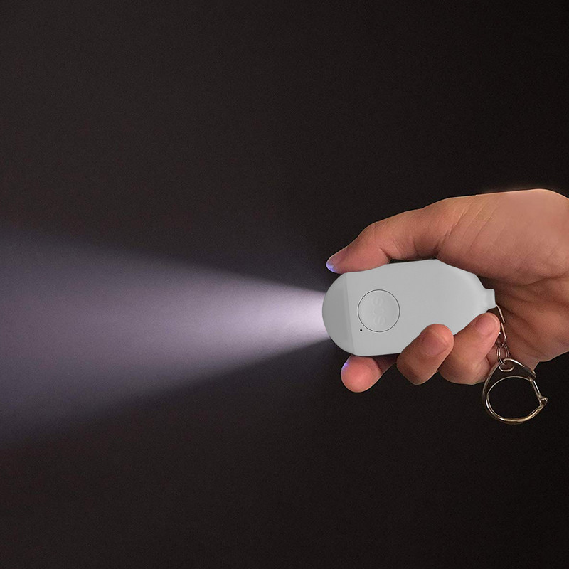 Pašaizsardzības signalizācija 130 dB Meiteņu Sieviešu Drošības Aizsardzības Brīdinājums Personiskā drošība Kliedz Skaļi Atslēgu piekariņa trauksmes avārijas uzlādes trauksmes signāli