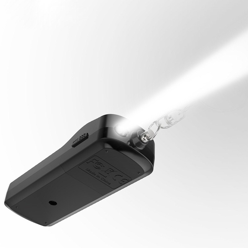 Mini Personal Self-Defense Alarm Emergency Security Signalizācija 130dB trauksmes skaņa