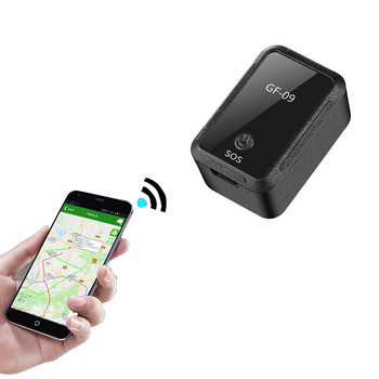 Mini GF-09 GPS Car Tracker Tracking σε πραγματικό χρόνο Anti-lost Locator Magnetic Mount Positioner Support 32G TF Card