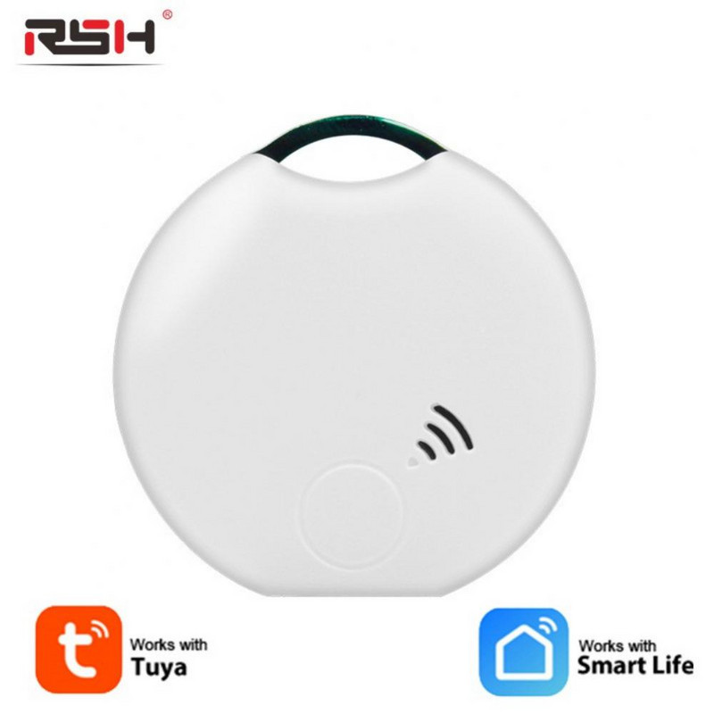 TUYA pretpazaudēšanas trauksmes viedās atzīmes bezvadu izsekotājs bērnu maka atslēgu meklētāja vietrādis ūdensizturīgs, piemērots pārnēsājams GPS izsekotājs