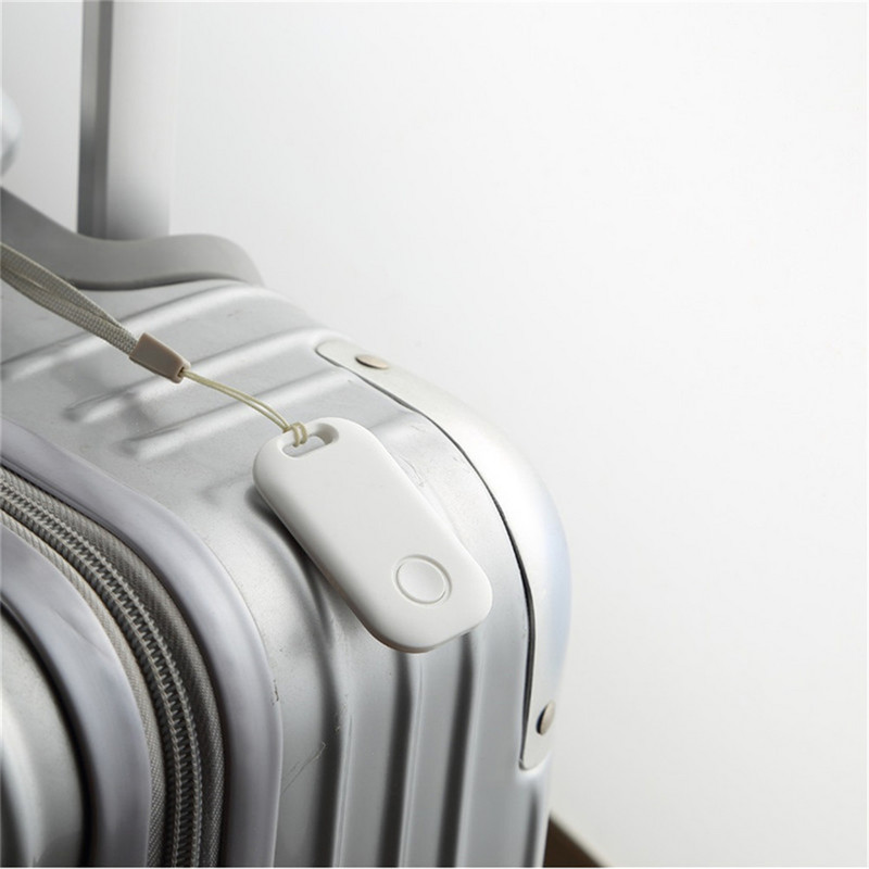 Mini jälgimisseade Bluetooth-ühilduv V4 0 rakenduse asukoha tuvastamine lemmikloomade rahakottide seljakottide jaoks mõeldud kaug-selfie katiku abil