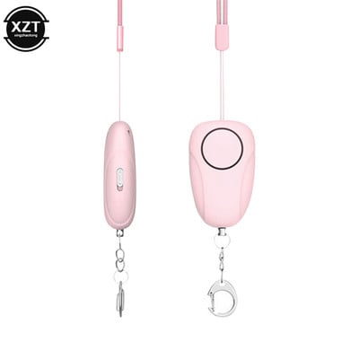 Breloc puternic Alarmă de urgență Ton dublu Reîncărcabil Alarma anti lup 120dB Femei Protecție de securitate Atac Autoapărare