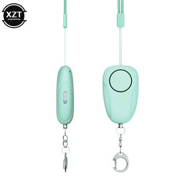 Breloc puternic Alarmă de urgență Ton dublu Reîncărcabil Alarma anti lup 120dB Femei Protecție de securitate Atac Autoapărare