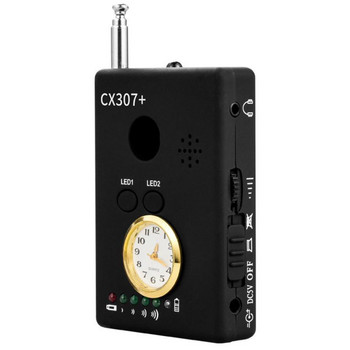 CC307+ Mini Anti Candid Camera Detector Anti-Camera Laser Audio Signal Bug Малък пълен обхват WiFi RF GSM търсач на устройства