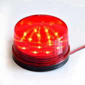 Blykčiojanti sirenos signalizacija, atspari vandeniui 12V ~ 220V, saugi apsauga, signalizacija, blyksčio signalo saugos įspėjimas MINI mirksintis LED blykstinė lemputė