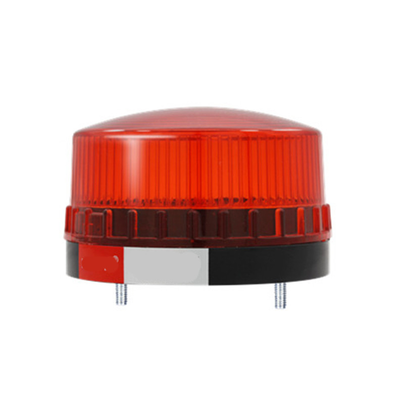 AC220V DC12V Mini LED Lampă de alarmă stroboscopică Lumină Galben Albastru Roșu Verde Semnal de avertizare Far de sunet 120dB
