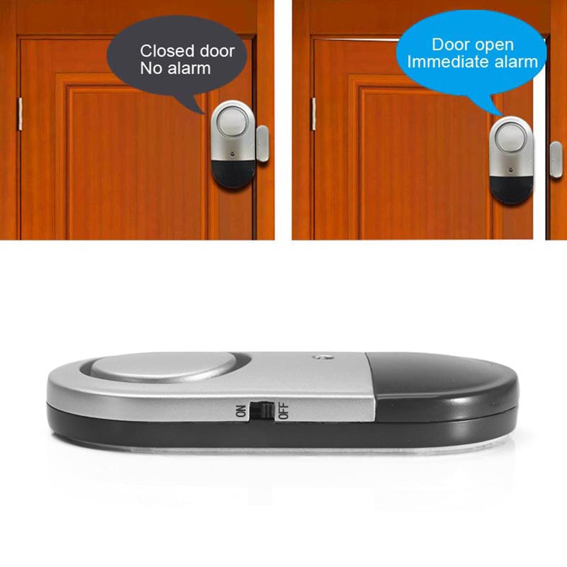 Alarmă fără fir cu senzor de fereastră de ușă 120 dB Protecție de securitate a locuinței Kit detector magnetic antifurt automatizare rezidențială