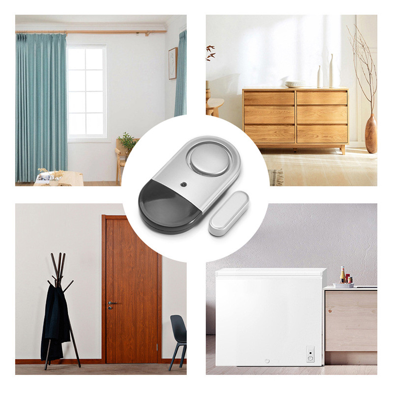 Alarmă fără fir cu senzor de fereastră de ușă 120 dB Protecție de securitate a locuinței Kit detector magnetic antifurt automatizare rezidențială