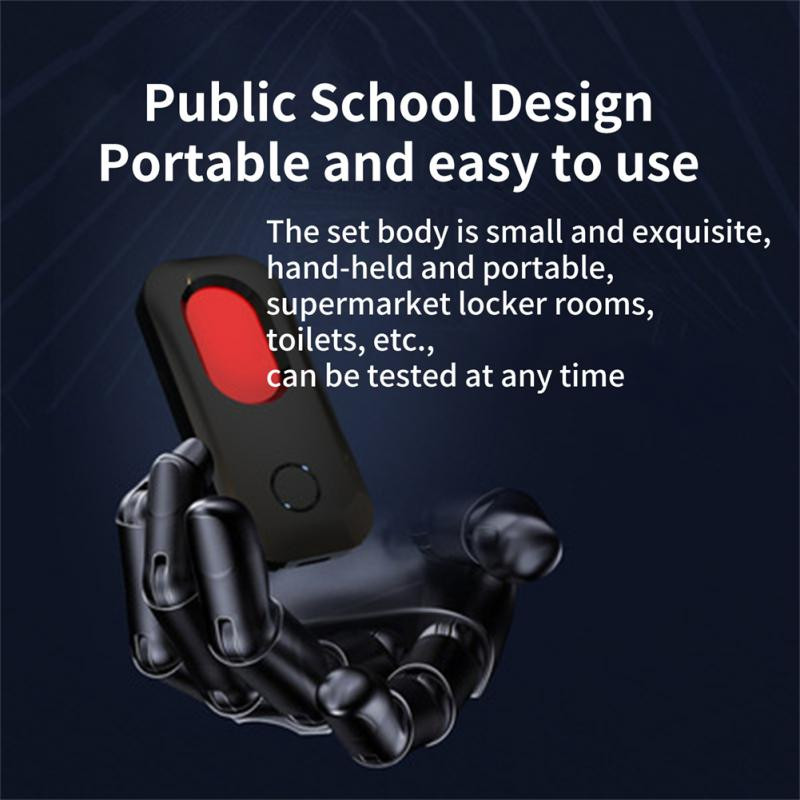 Plõksuvastane detektor IR strobe kaamera detektor TSCM-AN701 kaamera pilve turvadetektor kaamera detektor 8 vilkuvat IR LED-i