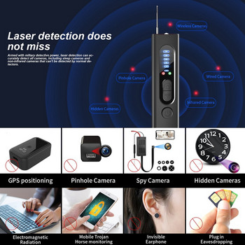 ABGZ- Детектор на камера Anti-Spy GPS Tracker Устройство за подслушване Bug Sweeper-RF безжичен сигнален скенер за домашен хотел