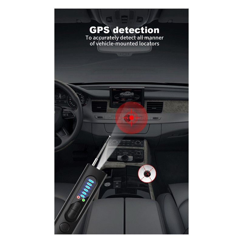 ABGZ- kameradetektor kémellenes GPS-követő figyelőeszköz hibaseprő-RF vezeték nélküli jelszkenner otthoni szállodához