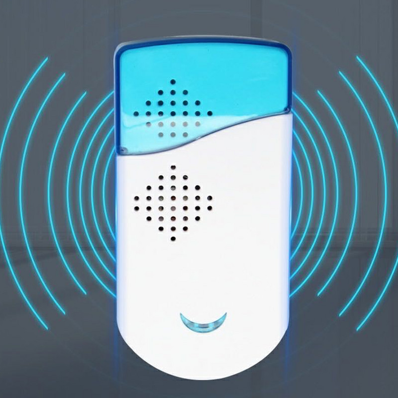 Bezvadu durvju zvana elektroniskā tālvadības pults Durvju zvana netīrumu izturīgs, izturīgs un daudzpusīga dāvana draugam