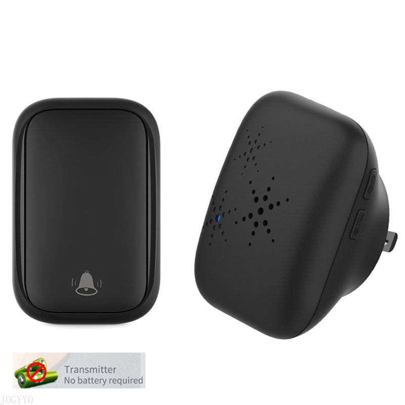 Vandeniui atsparus belaidis lauko durų skambutis išmaniųjų namų durų rinkinys su 38 belaidžiu „Melody Music“ belaidžiu lauko durų skambučiu