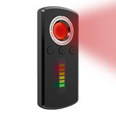 Rejtett szállodai kamera detektor Ellenőrzésgátló detektor GPS nyomkövetőhöz Anti-őszinte kamerakereső lehallgató eszköz