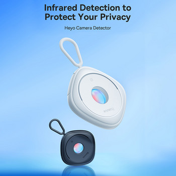 Φορητός ανιχνευτής κάμερας Baseus με κρεμασμένο σχοινί Προστασία ασφαλείας αντικατασκοπικής κάμερας Ελαφρύς ρυθμιζόμενος για δημόσιο μπάνιο