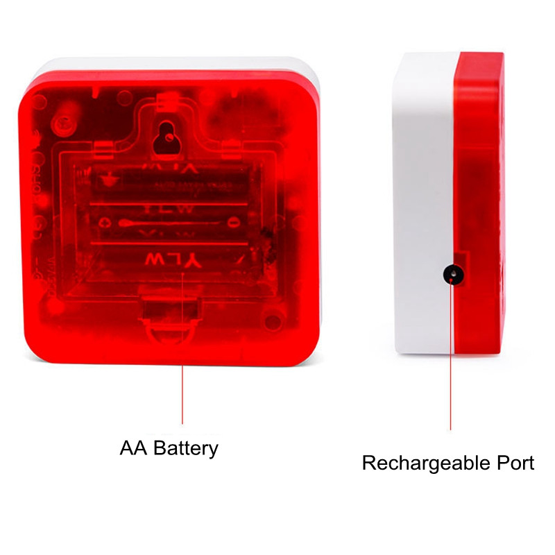 Juhtmevaba uksekella aku töötamine Nutikas kodu elektrooniline eakate SOS-alarm piipar 60 muusika helitugevusega reguleeritav liikuv uksekell