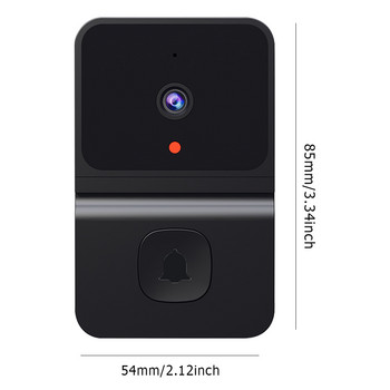 2.4GHz WiFi RF 433MHZ Безжичен звънец Kement/Tuya IR камера за звънец за нощно виждане Домофон на живо Smart Ding Dong Видео звънец